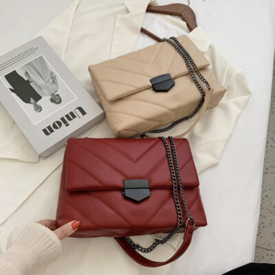 LeftSide Embroidery Thread Small PU Leather Crossbody Bags for Women 19