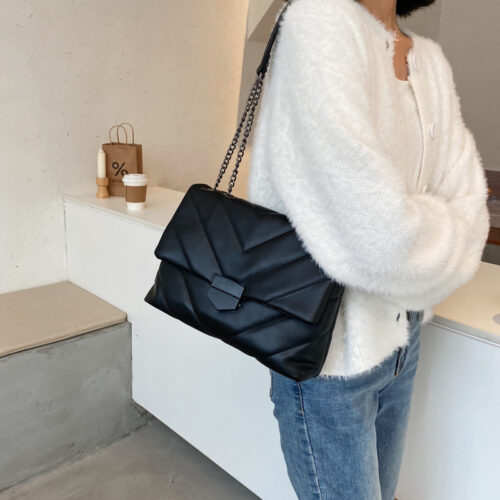 LeftSide Embroidery Thread Small PU Leather Crossbody Bags for Women 3
