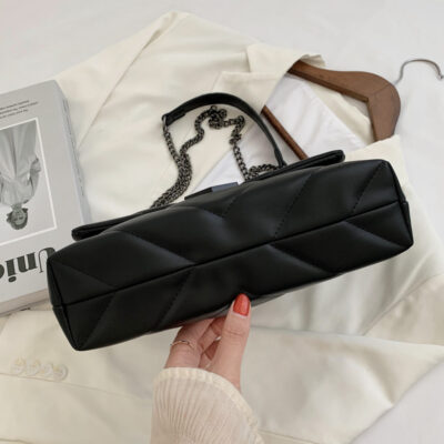 LeftSide Embroidery Thread Small PU Leather Crossbody Bags for Women 26
