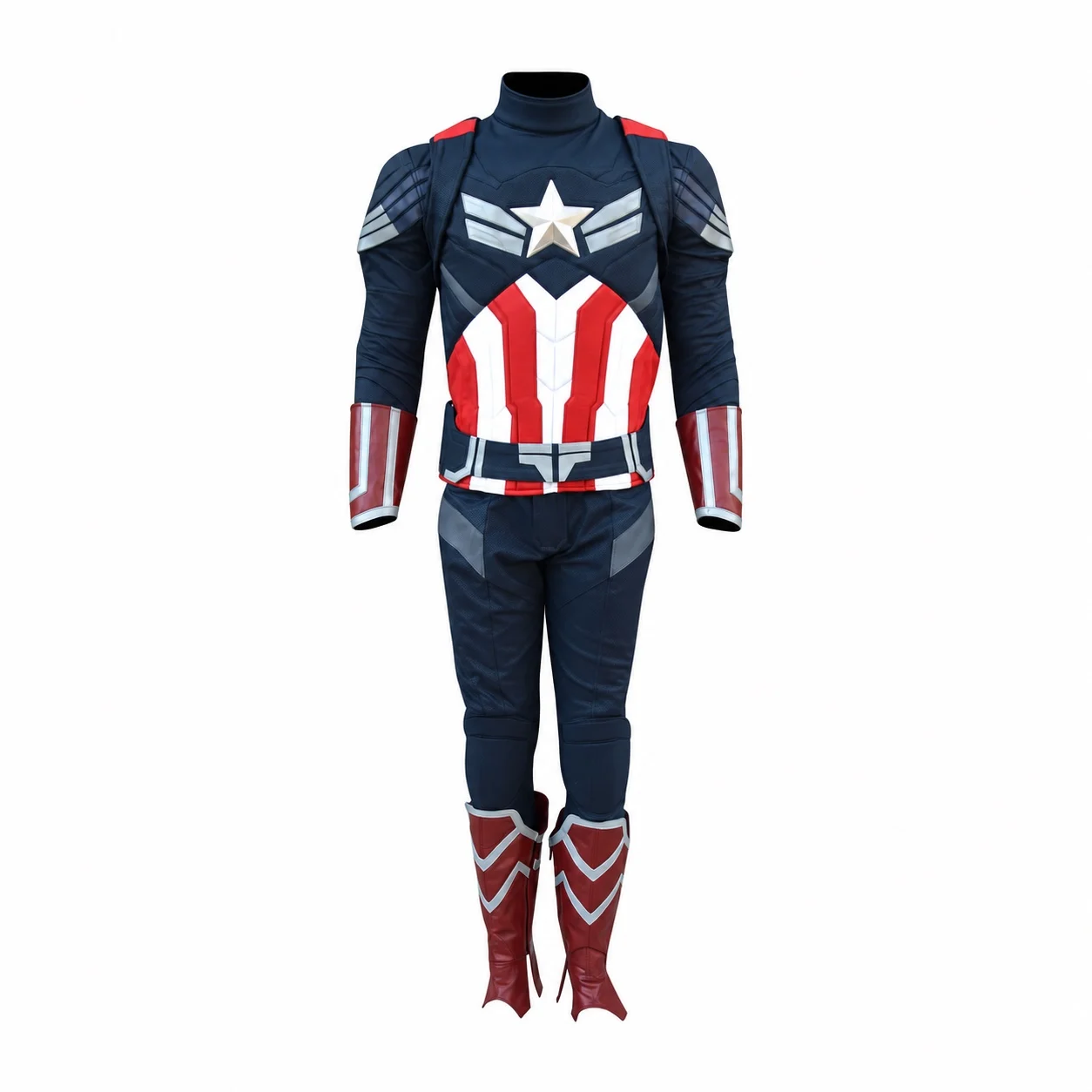Captain America Brave New World Inspired Printed Suit 3 Captain America Brave New World Inspired Printed Suit