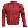 Star-Lord Inspired Burgundy Cowhide Jacket