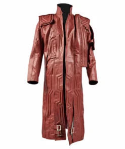 Star-Lord Volume 2 Inspired Leather Trench Coat