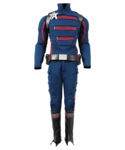 US Agent Inspired Blue Cosplay Suit — Fabric Options