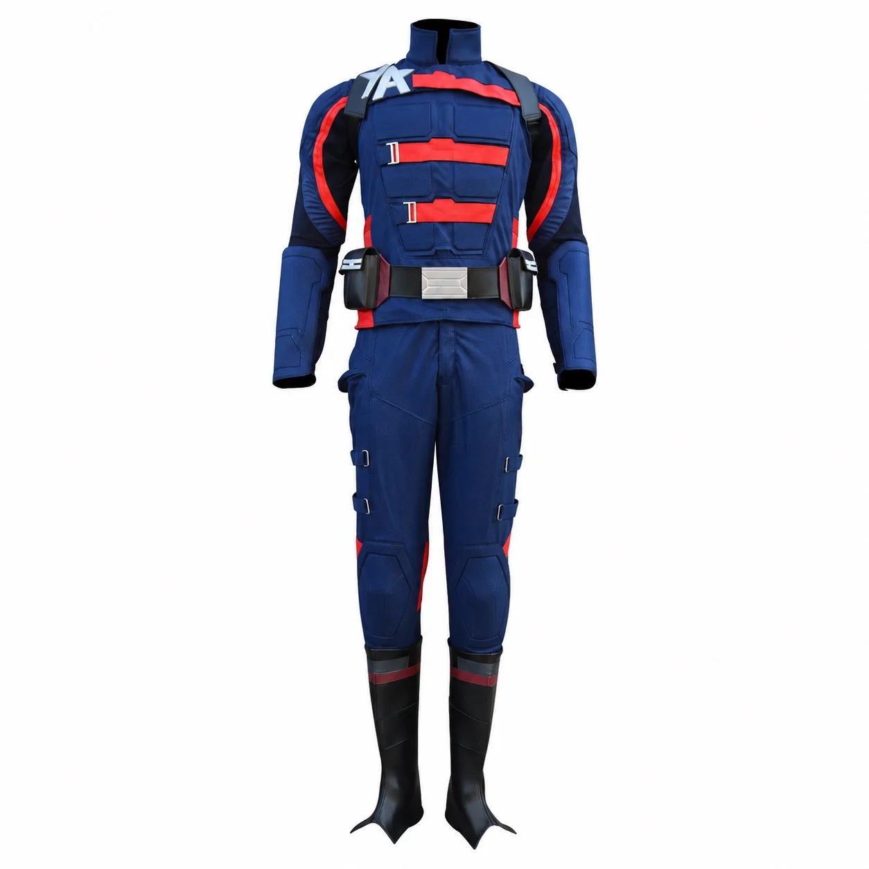 US Agent Inspired Blue Cosplay Suit — Fabric Options 4 US Agent Inspired Blue Cosplay Suit — Fabric Options