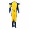 Wolverine Inspired Yellow and Blue Cosplay Suit 2 Wolverine Inspired Yellow and Blue Cosplay Suit